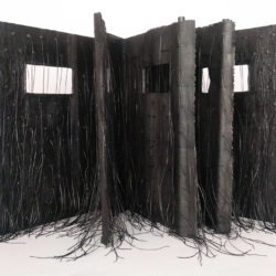Maximum Security, (interior), 2018, 15 x 18 x 10.25", mixed media