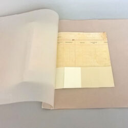 Gossamer, (inside) 2014, 12 x 22 x 12", paper, mylar, hemp cord